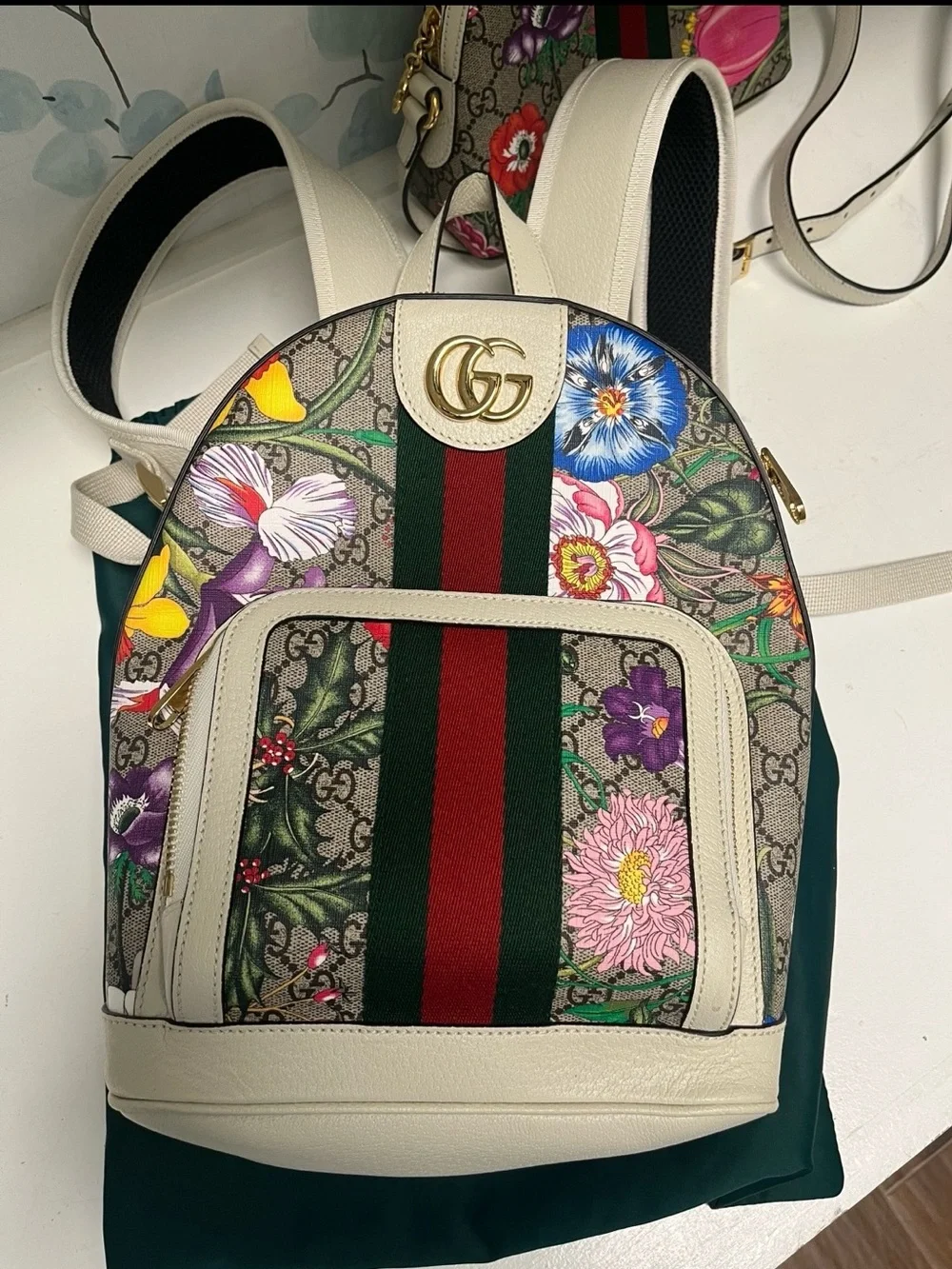 Gucci Flora Ophidia small Backpack